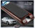 Wood armrest with leather. - bild 1