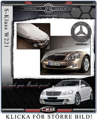S-Class - W221 06- - Car cover MB Original