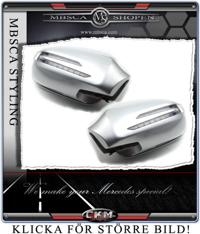 SL Roadster - R230 02- - Mirror Coverinc Clear ARROW blinkers 97-04