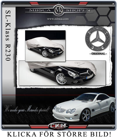 SL Roadster - R230 02- - Car cover MB Original