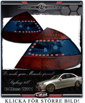 Clear taillightsV3 C-Style  Red/Smoke 2pcs set