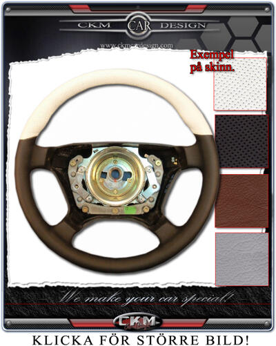 C-Class - W201 83-93 - Wheel  in Leather/Suede of your choise