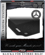 Floor mat set MB original black with M-logo 2/4 pcs