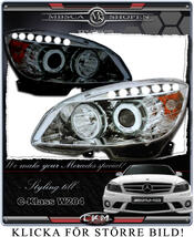 Clear headlights DEVIL Eyes 2pcs set