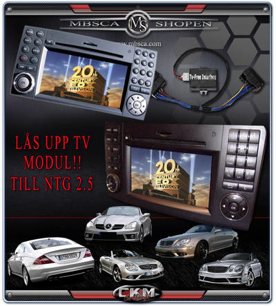 Multimedia - C2. Lockup of Comand NTG 2.5