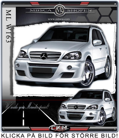 ML-Class - W163 97-04 - 1. CKM Styling Front