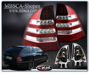 Clearglas Taillights Wagon LED 2pcs Red/Clear