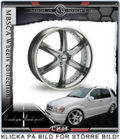 CKM 22" Wheel for R andML klass 1pcs