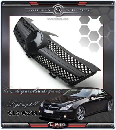 CLS - W219 06- - Grill sport  Black no chrome
