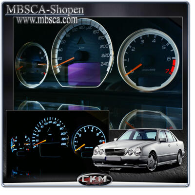 CLK - W208 97-01 - Plasma gauges sport V1 Facelift.