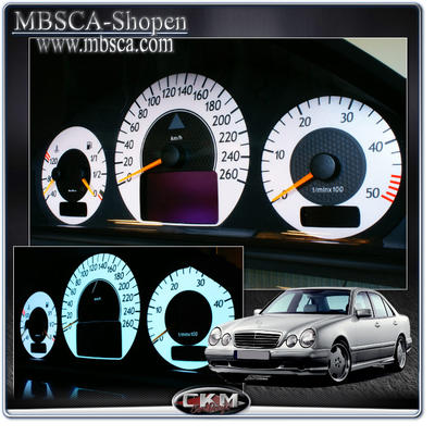 CLK - W208 97-01 - Plasma gauges sport V2 Facelift.