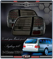 Clearglas taillights with LEDs 2 pcs for Wagon Smoke BZ147-BERE42