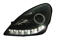 Clear frontlights DEVIL Eyes 2 pcs BLACK V2 set - bild 3