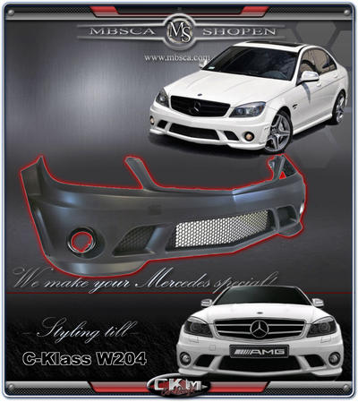 C-Class - W204 07- - 1. CKM "AMG look" front