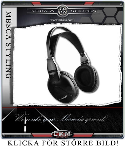 Multimedia - Headphones wireless for our Headrest DVD. 1 pcs