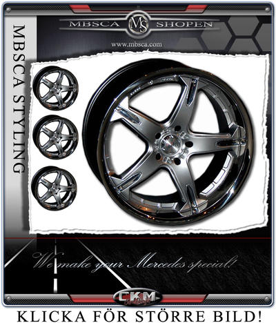 Exlusive Wheels - Fälg 19"  CKM Super 4st