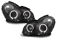 Clear frontlights projector 2pcs Angel Eyes Black CCFL - bild 3