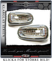 Crystal side markers Facelift 2 pcs
