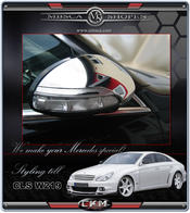 Chrome Exterior Mirror Housings 2 pcs.