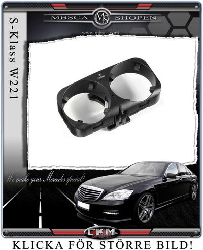 S-Class - W221 06- - Mugghållare MB Original