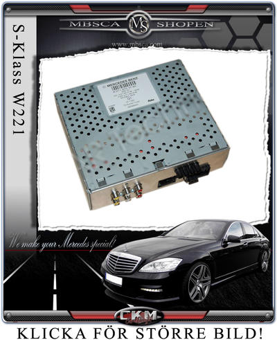 S-Class - W221 06- - Digital TV Tuner MB Original