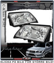 Clear frontlights 2pcs