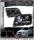 Clear frontlights projector Black 2pcs - bild 1