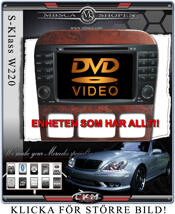 C3. Comand enhet i "MB LOOK" DVD GPS Bluetooth Touch Screen mm..