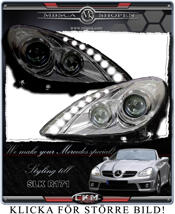 Clear frontlights DEVIL Eyes 2 pcs set