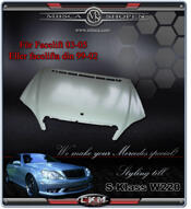 Facelift hood frame 03-05