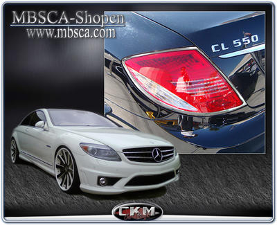 CL - C216 - Chromerings taillights 2 pcs