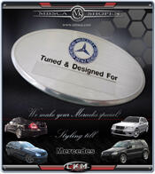 Personal metal emblem 1 pcs