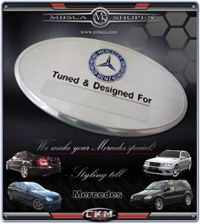 Emblem - Personal metal emblem 1 pcs