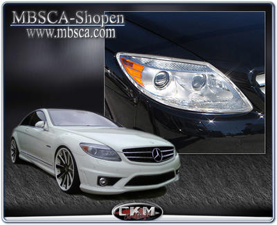 CL - C216 - Chromerings frontlights 2 pcs