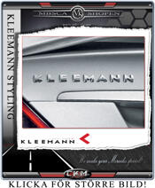 KLEEMANN chrome logo Hood + rear lid (set of 2 pcs)