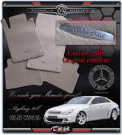 Floor mat set MB Original with M-logo 4 pcs