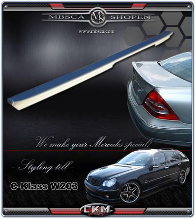 C-Class - W203 01-06 - 2. CKM C55 A-style Wing trunk