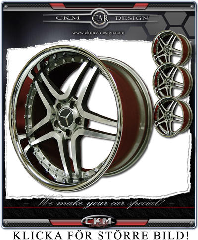 Exlusive Wheels - CKM M63 Deluxe 19" and 20" 4st