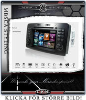 C2. Comand enhet i "MB LOOK" DVD GPS Bluetooth mm..