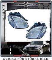 Standard headlights inc turn signals 1pcs set.