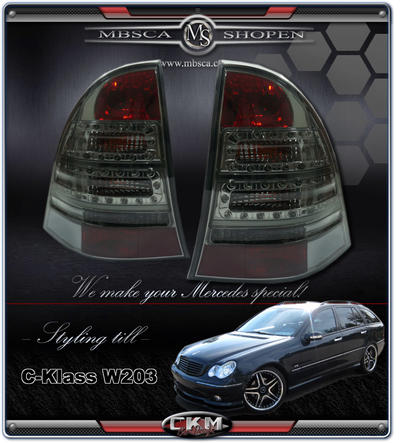 Clearglas Taillights Wagon LED SPORT 2pcs Smoke