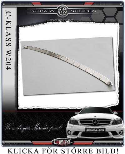 Chromelist protective for trunk