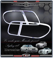Chromerings for taillights. 4 pcs set