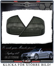 Clear taillights LED 2 pcs set Smoke