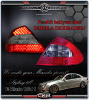 Clearglas taillights Facelift with doubble LED rows 2 pcs