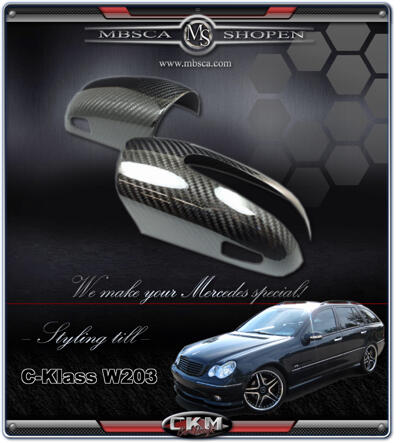 Mirror covers in real Carbon 2 pcs set