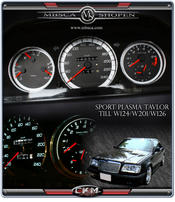 plasma gauges black/white V2