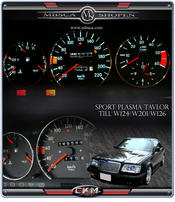 plasma gauges black/white V3