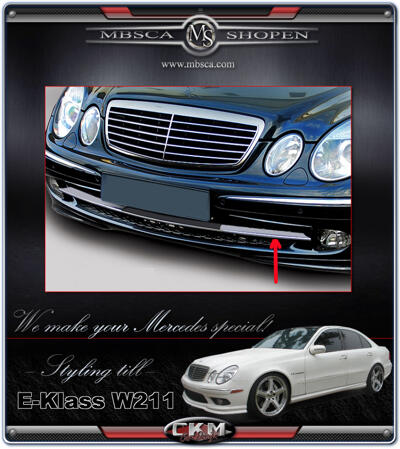 E-Class - W211 02-08 - Kromlist front 02-06
