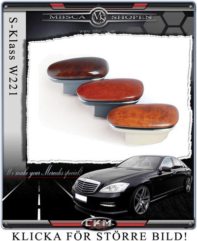 S-Class - W221 06- - Wood phone pad 1 pcs